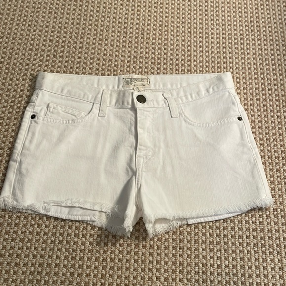 Current/Elliott The Boyfriend Short in Sugar - Picture 3 of 11